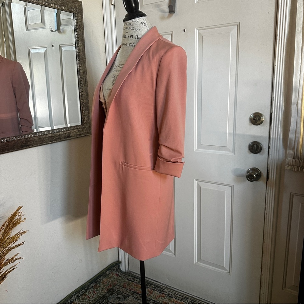 Alice + Olivia Dusty Pink Muriel Jacket - Picture 6 of 9